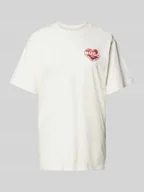Koszulki męskie - T-shirt z nadrukiem z logo - miniaturka - grafika 1