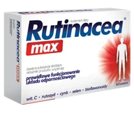 Przeziębienie i grypa - Aflofarm Rutinacea Max 60 szt. - miniaturka - grafika 1