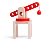 Kolejki i akcesoria - Woody Dźwig kolejowy z magnesem WD92103 - miniaturka - grafika 1