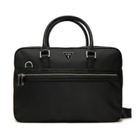 Torby na laptopy - Torba na laptopa Guess HMLUHN P4447 Czarny - miniaturka - grafika 1