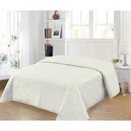 Narzuty - Narzuta Twist 170 x 210 cm beżowy - miniaturka - grafika 1