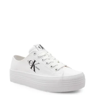 CALVIN KLEIN JEANS Tenisówki VULC FLATFORM MONO - Trampki damskie - miniaturka - grafika 1