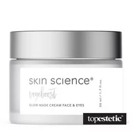 Kosmetyki pod oczy - Skin Science Skin Science Glow Mask Cream Face and Eyes Rozświetlająca maska - krem do twarzy i pod oczy 50 ml - miniaturka - grafika 1