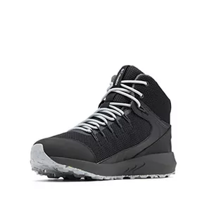 Columbia Męskie buty trekkingowe Trailstorm Mid Waterproof Omni Heat, Czarna para, 47 EU - Buty trekkingowe męskie - miniaturka - grafika 1