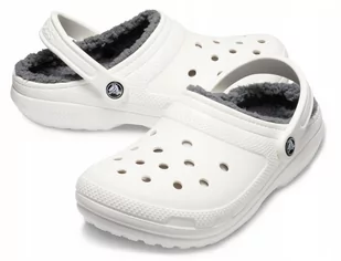 Lekkie Klapki Męskie Ocieplane Chodaki Crocs 43,5 - Klapki i japonki męskie - miniaturka - grafika 1