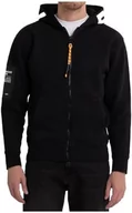 Bluzy męskie - Replay Męska bluza z kapturem, M6546, 098 czarny, M, 098 BLACK, M - miniaturka - grafika 1