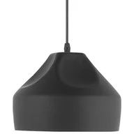 Lampy sufitowe - Beliani Lampa wisząca czarna EVINOS - miniaturka - grafika 1