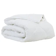 Koce - vidaXL Koce i Kołdry Biały 155 x 220 cm Mikrofibra - miniaturka - grafika 1