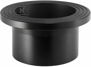 Tuleja PEHD kołnierzowa 110, kolor czarny (kanalizacja HDPE) - Łączniki, trójniki, kształtki - miniaturka - grafika 1