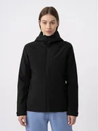 Kurtki narciarskie - 4F Kurtka narciarska 4FAW23TTJAF363 Czarny Slim Fit - miniaturka - grafika 1
