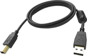 Kable USB - VISION 3m Black USB 2.0 cable - miniaturka - grafika 1