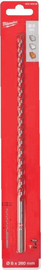 MILWAUKEE WIERTŁO DO BETONU TCT 6 x250mm PREMIUM