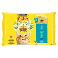 Mokra karma dla kotów - Purina Friskies Mix Rybny w sosie saszetki 4x85g - miniaturka - grafika 1