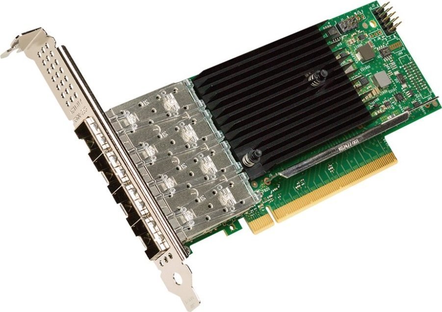 Intel 10/25Gbe 4-Port Server Adapter E810XXVDA4 LP4xSFP+/SFP28 bulk### Orginal Intel include Yottamark/Brady ID