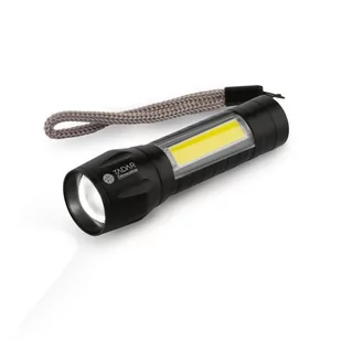 Kieszonkowa MINI LATARKA TAKTYCZNA lampka LED MOCNA szperacz akumulator ZOOM 4 tryby świecenia Tadar - Latarki - miniaturka - grafika 1
