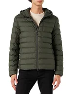 Kurtki męskie - Geox Męska kurtka M Dennie Jacket, Light Forest Night, 50 - miniaturka - grafika 1