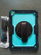 Etui do tabletów - Etui Case do iPad Pro 10,5 Air 3 10,5 Pancerne Czarno Miętowe - miniaturka - grafika 1