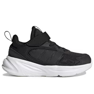 Buty adidas Ozelle Running Lifestyle Elastic Lace With Top Strap GW1560 - czarne - Koszulki i topy damskie - miniaturka - grafika 1