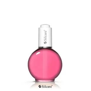 SILCARE_The Garden of Colour Regenerating Cuticle and Nail Oil oliwka do paznokci Raspberry Light Pink 75ml - Olejki i oliwki do paznokci - miniaturka - grafika 1