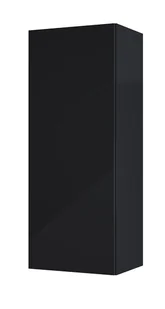 Szafka łazienkowa wisząca Elita For All 40 cm czarny połysk 169679 - Szafki łazienkowe - miniaturka - grafika 1