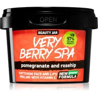 Peelingi i scruby do twarzy - Beauty Jar Beauty Jar VERY BERRY SPA Delikatny peeling do twarzy i ust z witaminą c z ekstraktem z granatu i dzikiej róży 120g - miniaturka - grafika 1