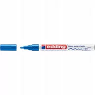Kredki, ołówki, pastele i pisaki - Marker olejowy połyskujący e-751 niebieski 10szt - miniaturka - grafika 1