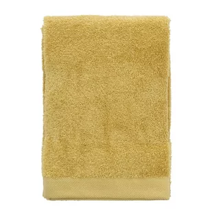 Żółty ręcznik z bawełny organicznej 50x100 cm Comfort – Södahl - Ręczniki - miniaturka - grafika 1