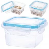 Pojemniki kuchenne - Pojemnik na żywność plastikowy kwadratowy 0,3 l - miniaturka - grafika 1