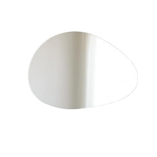 Owalne dekoracyjne lustro ścienne