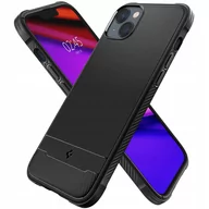 Etui i futerały do telefonów - Etui SPIGEN Rugged Armor Mag do Apple iPhone 14 Czarny - miniaturka - grafika 1