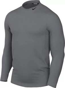 Nike Męski top z długim rękawem M Np Top Warm Ls Mock, Smoke Grey/Black, FB8515-084, 2XL - Koszulki męskie - miniaturka - grafika 1