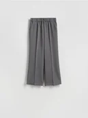 Spodnie damskie - Reserved - Spodnie z kantem - jasnoszary - miniaturka - grafika 1