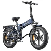 Rowery elektryczne - ENGWE ENGINE Pro 2.0 Folding Electric Bike, 20*4.0 Inch Fat Tire, 75Nm Torque, 52V 16Ah Battery, 25km/h Max Speed, 100km Range, - miniaturka - grafika 1