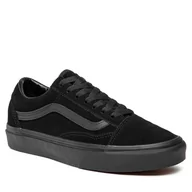 Trampki damskie - Vans Tenisówki Old Skool VN0A38G1NRI (Suede) Black/Black/Black - miniaturka - grafika 1