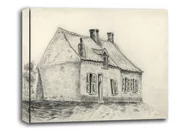 Obrazy i zdjęcia na płótnie - The Magrot House, Cuesmes, Vincent van Gogh - obraz na płótnie Wymiar do wyboru: 50x40 cm - miniaturka - grafika 1