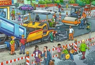 Puzzle - Ravensburger Road Construction Site 2x12p - miniaturka - grafika 1