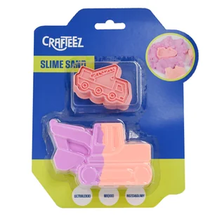 Crafteez, Slimy Sand, Koparka - Masy plastyczne - miniaturka - grafika 1