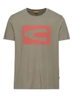 Koszulki męskie - Camel Active Koszulka w kolorze khaki - miniaturka - grafika 1