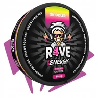 Gumy do żucia, lizaki, dropsy - SKIDDLER Woreczki Energetyczne R4VE Snusy z Kofeina BEZ CUKRU 80mg - miniaturka - grafika 1