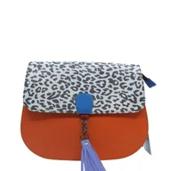 Torebki damskie - Torebka damska klasyczna odpinany wymienny chwost brelok OLIVKA - miniaturka - grafika 1