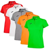 Koszulki i topy damskie - Joma Damska koszulka polo 900247.020, zielony-(Verde Fluor), XS - miniaturka - grafika 1
