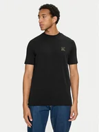 Koszulki męskie - KARL LAGERFELD T-Shirt 755030 544221 Czarny Regular Fit - miniaturka - grafika 1