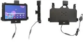 Uchwyty samochodowe do telefonów - Uchwyt aktywny z blokadą sprężynową do Samsung Galaxy Tab Active Pro T540/T545/T547/T547U w oryginalnym futerale - miniaturka - grafika 1