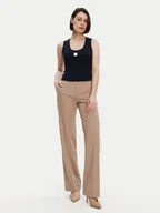 Koszulki i topy damskie - Fracomina Top FP25ST2001J40101 Granatowy Slim Fit - miniaturka - grafika 1