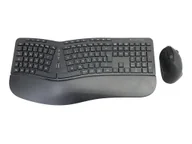 Zestawy myszka + klawiatura - Conceptronic ORAZIO02DE klawiatura Dołączona myszka RF Wireless QWERTZ Niemiecki Czarny - miniaturka - grafika 1