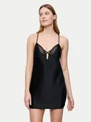 Piżamy damskie - Triumph Koszula nocna A Weekend To Remember 10225051 Czarny Regular Fit - miniaturka - grafika 1