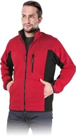 Odzież robocza - BLUZA Z POLARU OCHRONNA REIS POLAR-TWIN; CZERWONO-CZARNY (XXL) - miniaturka - grafika 1