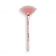 Pędzle do makijażu - Makeup Revolution Create pędzel wachlarzowy R24 - miniaturka - grafika 1