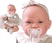 Lalki dla dziewczynek - Antonio Juan Lalka Hiszpańska Recien Nacida Cojin Lactancia 33116 - miniaturka - grafika 1