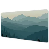 Podkładki na biurko - Mata ochronna z nadrukiem Widok na góry 90x45 cm - miniaturka - grafika 1